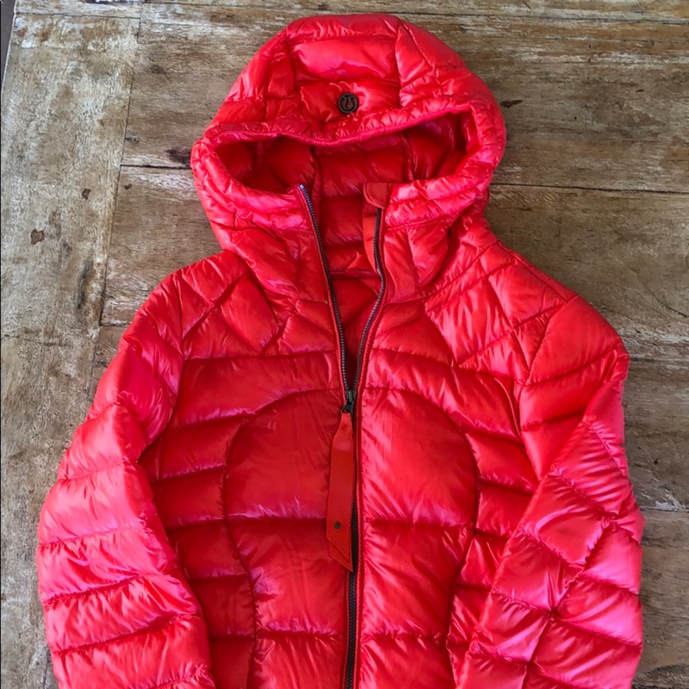 Lululemon Red Pack It Down Jacket